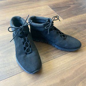 Cole Haan Women's Black Zerogrand Lace Up Ankle Boots - Size 7
